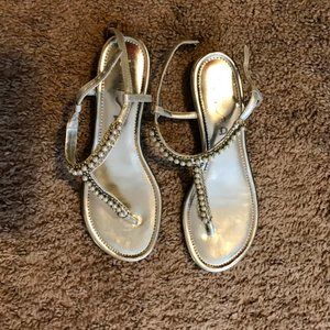 Silver Sandals